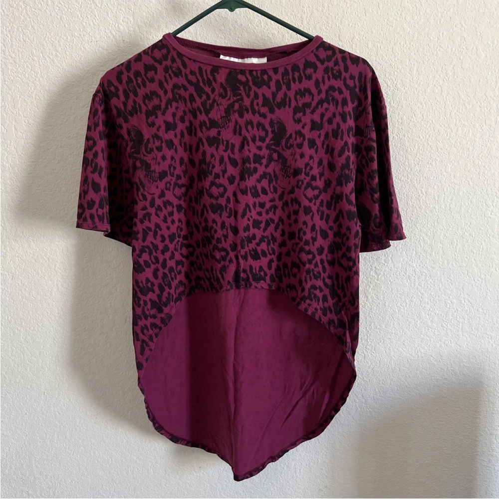 Blues Heroes Leopard Print Short-Sleeve T-Shirt
